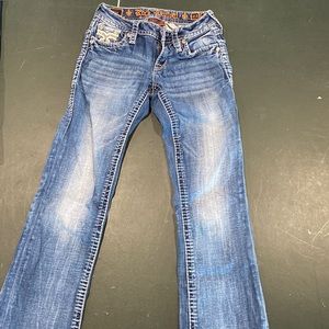 Like new boot cut jeans size 23 Rock Rival
